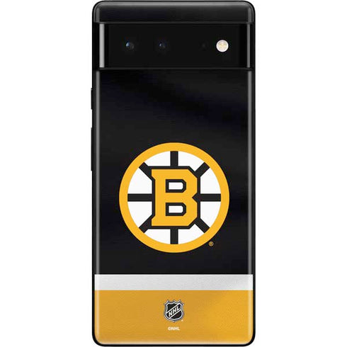NHL Boston Bruins Jersey Google Pixel 6 Skin